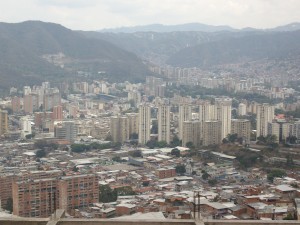 Blick auf Caracas